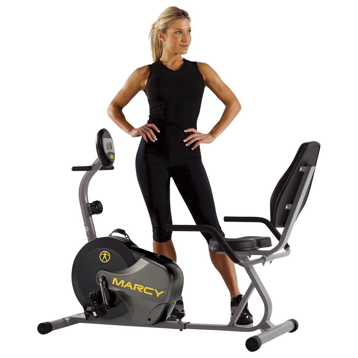 Recumbent exercise bike online magnetic resistance