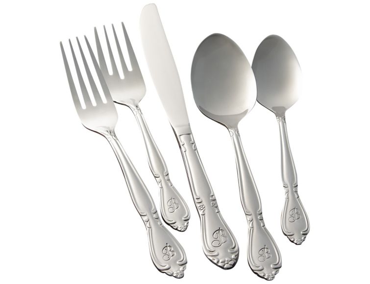 Stainless Steel Hanging Flatware Set with Stand – The Bennington