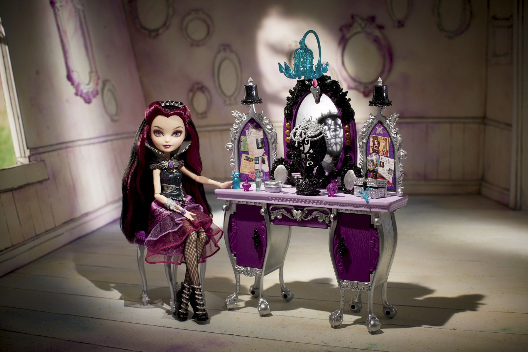  Mattel Ever After High Raven Queen Tea Party Doll