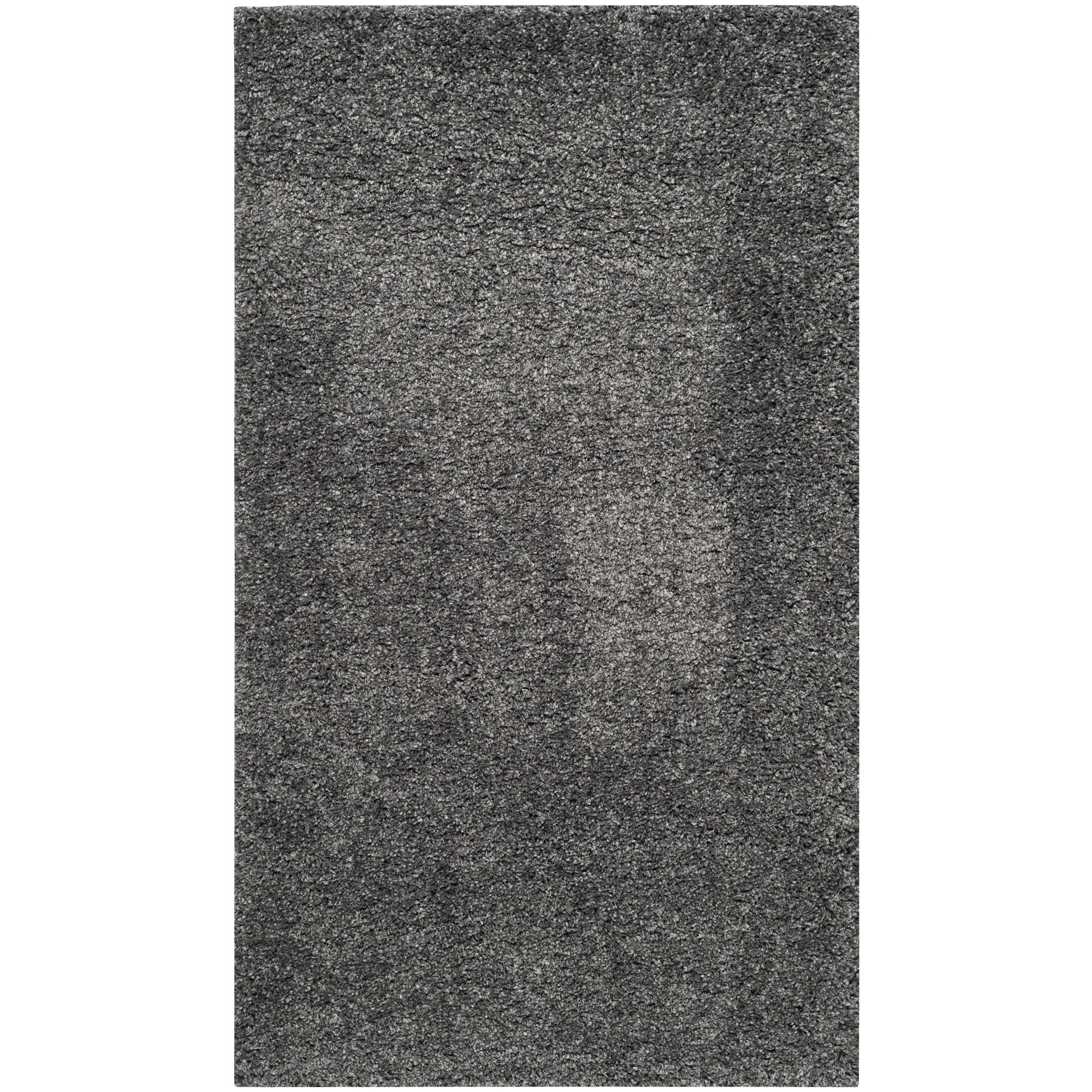 Fingerhut - Safavieh Dark Gray California Shag 2' x 7' Runner Rug