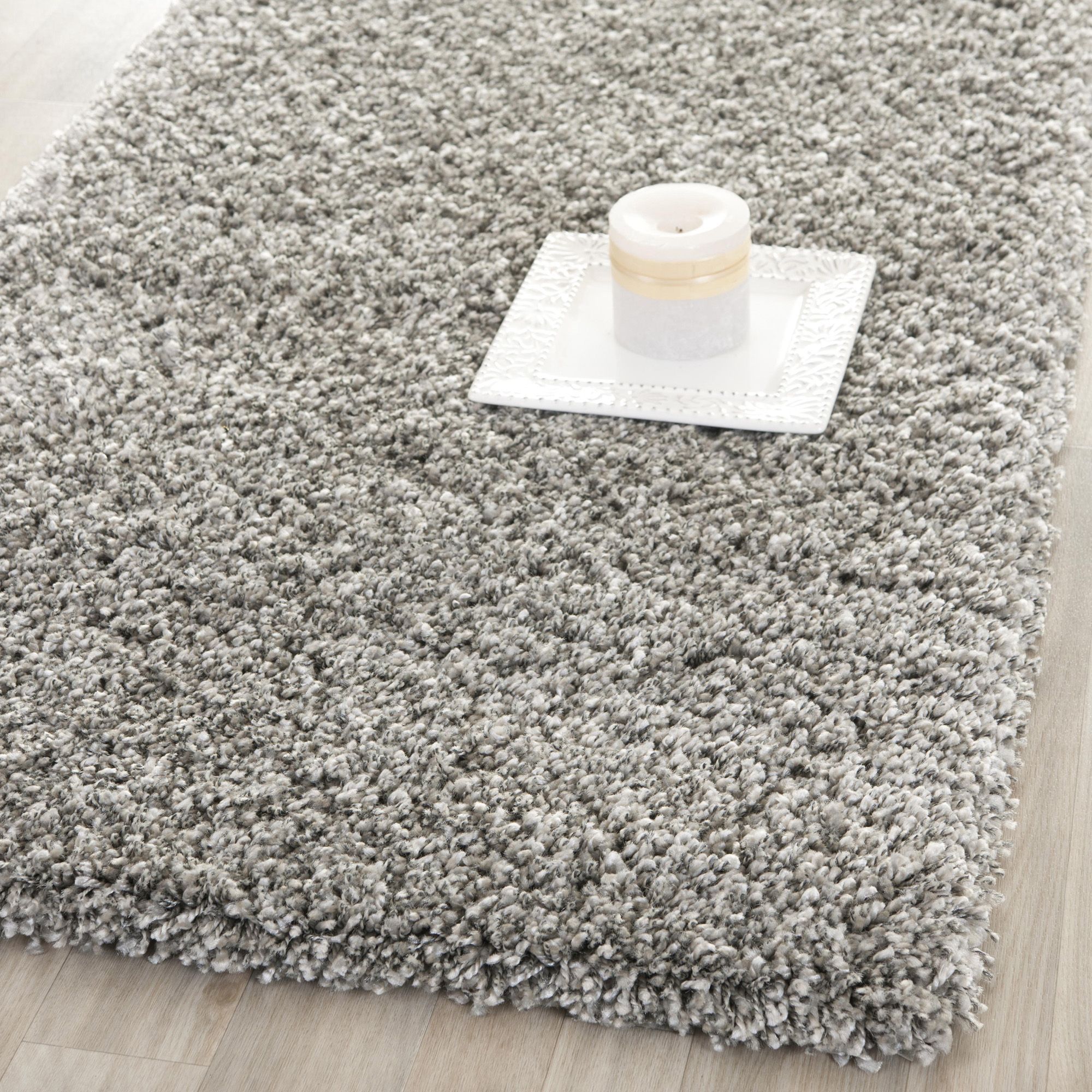 Fingerhut - Safavieh Silver California Shag 5x7 Rug