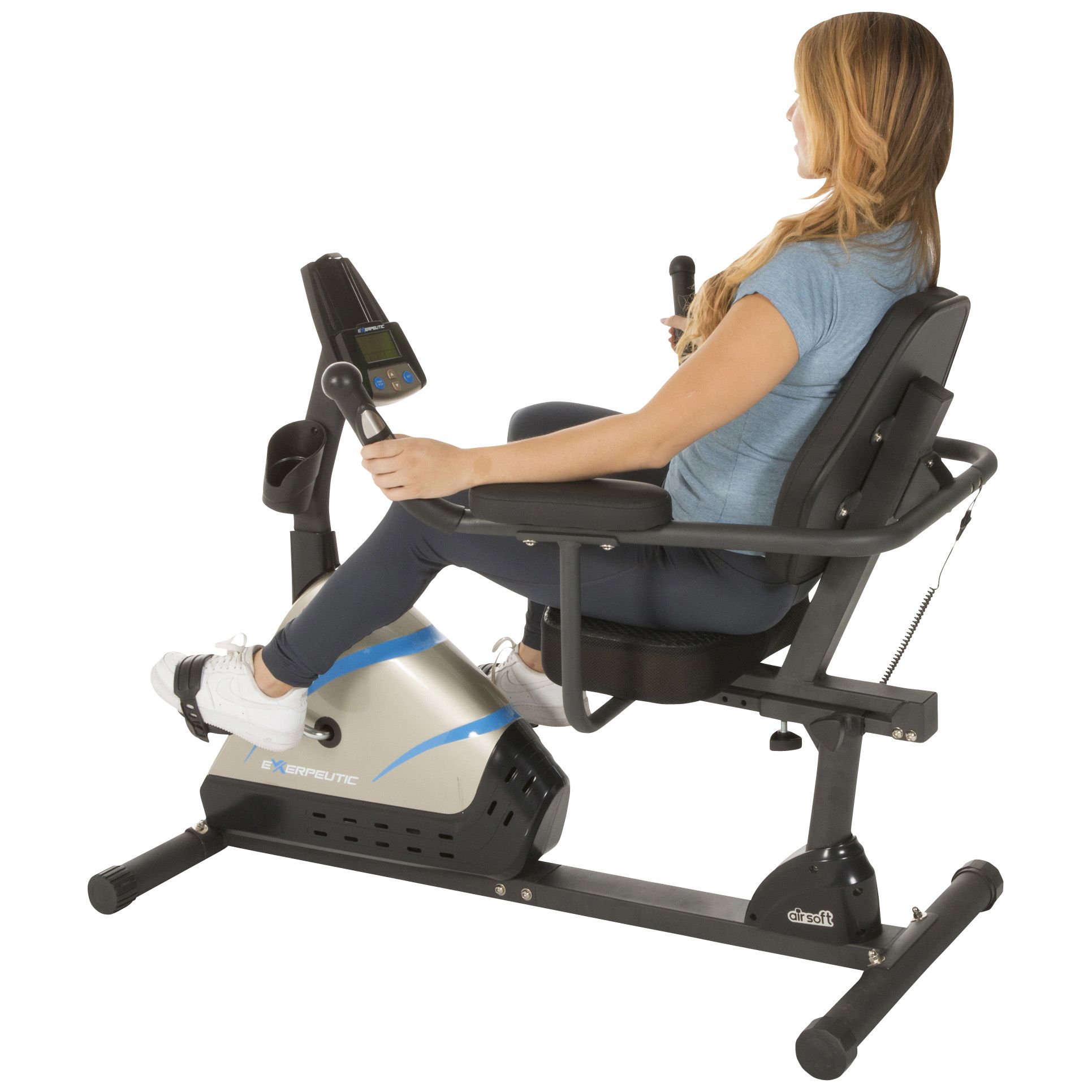 Exerpeutic recumbent cheap exercise bike