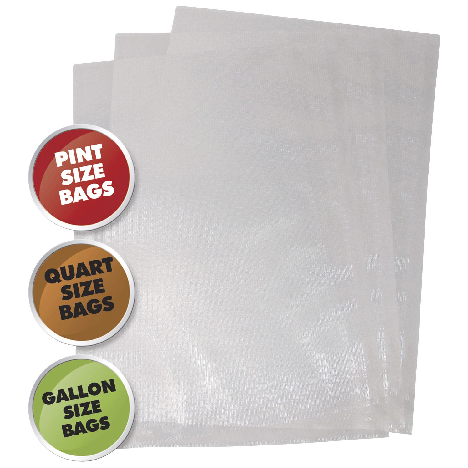 Fingerhut - Weston Vacuum Sealer Bags Assortment (50 Count)