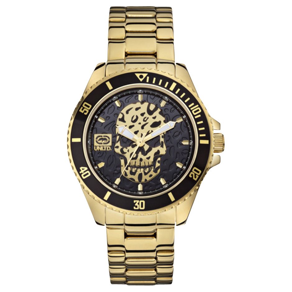 Marc ecko gold outlet watch