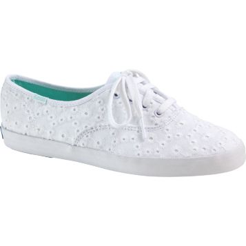 Keds champion eyelet sneaker hot sale white