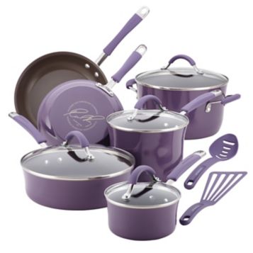 Nonstick Kitchen Cookware Sets - 12 Piece Granite Cooking Pots and Pans Set