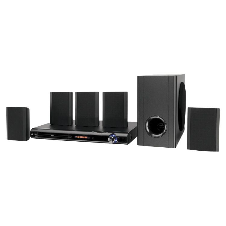 Gpx 5.1 channel 2024 powered speaker system