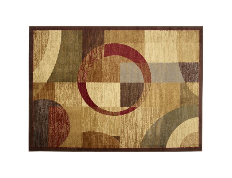 Fingerhut - Orian Rugs Circle Bloom 7' x 10' Indoor Area Rug