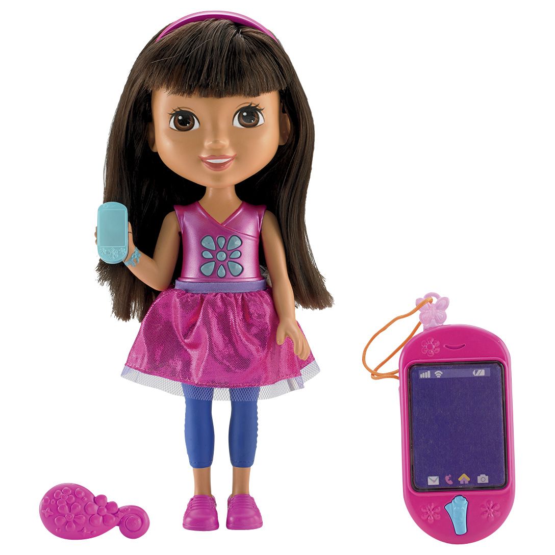 Fingerhut - Fisher-Price Nickelodeon Chat & Sparkle Dora Doll