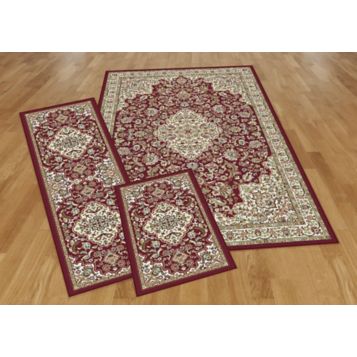 Fingerhut McLeland Design Traditional 3 Pc. Area Rug Set