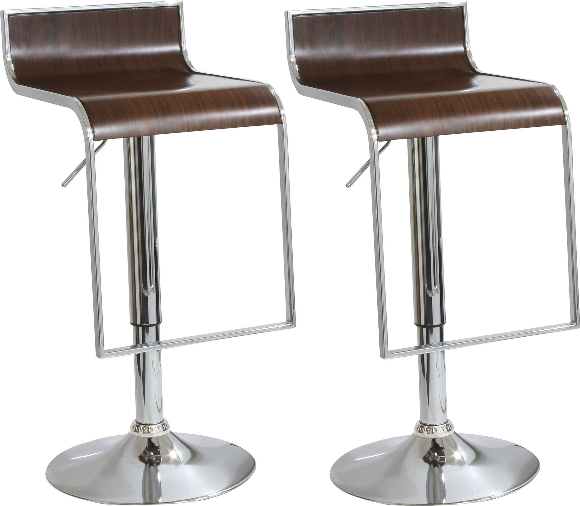 Fingerhut Amerihome Bentwood Bar Stool Set Of 2