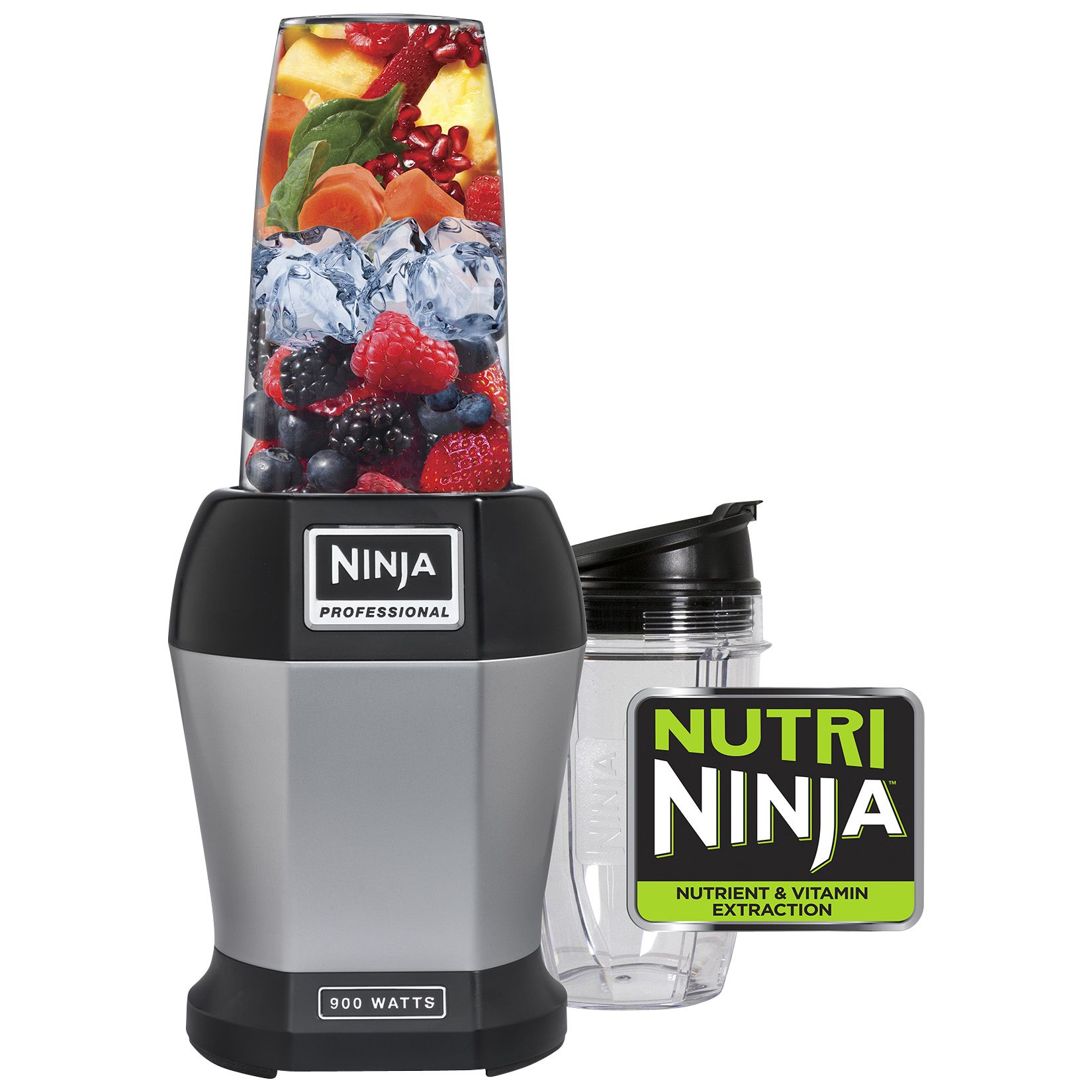 Fingerhut - Ninja Blender with Single-Serve Function