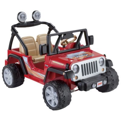 power wheels red car