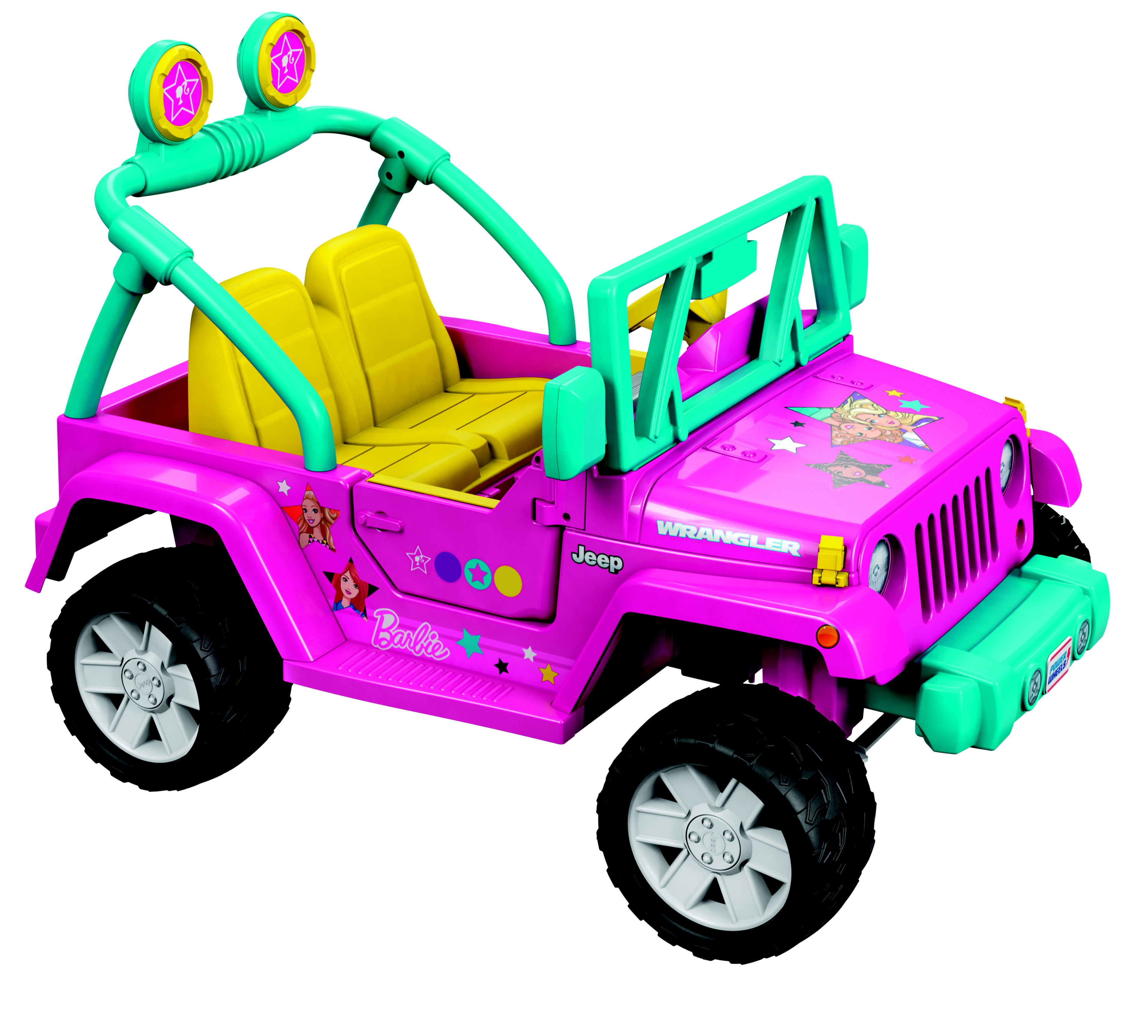 A barbie online jeep