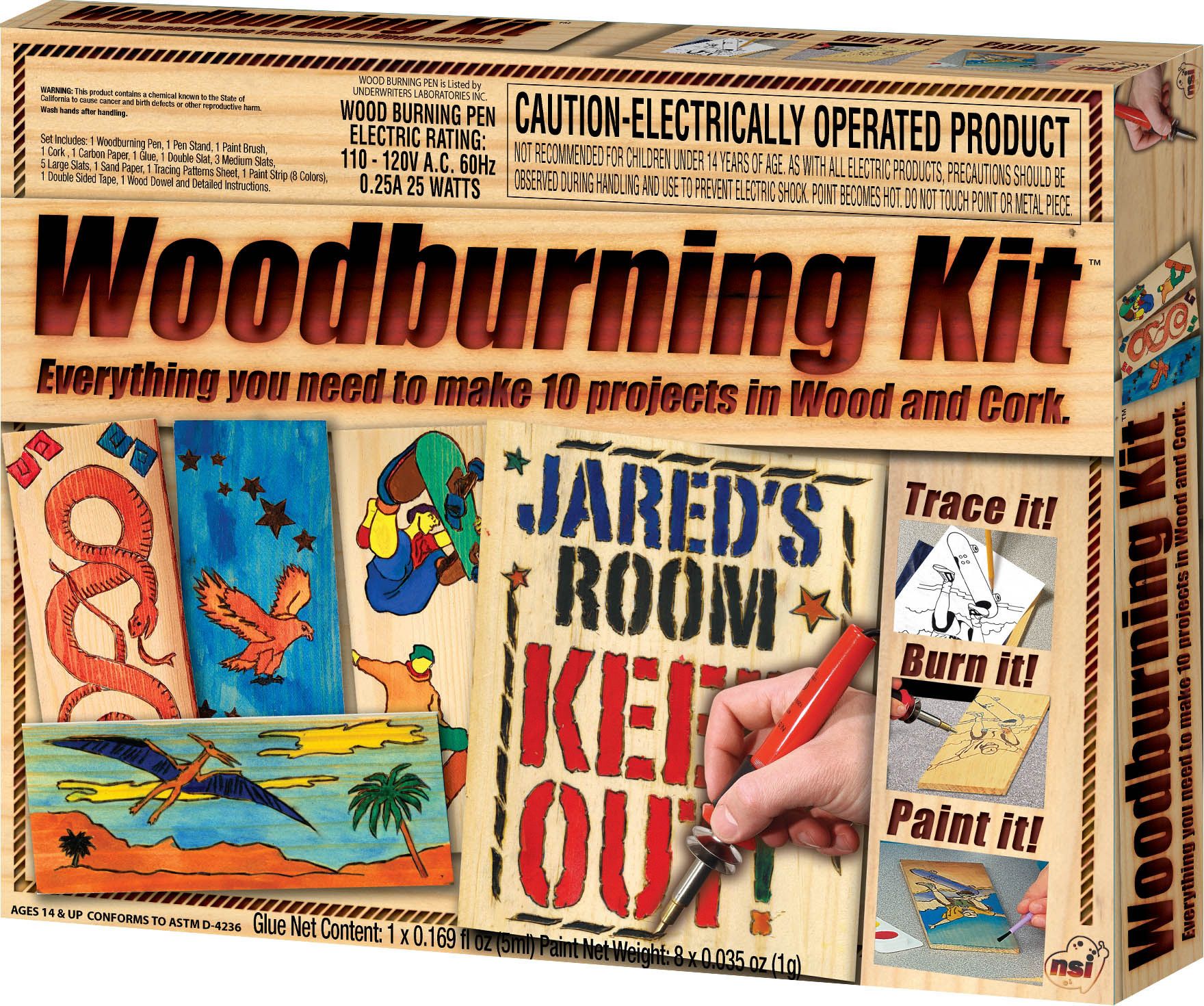 Classic Crafts Woodburning Kit