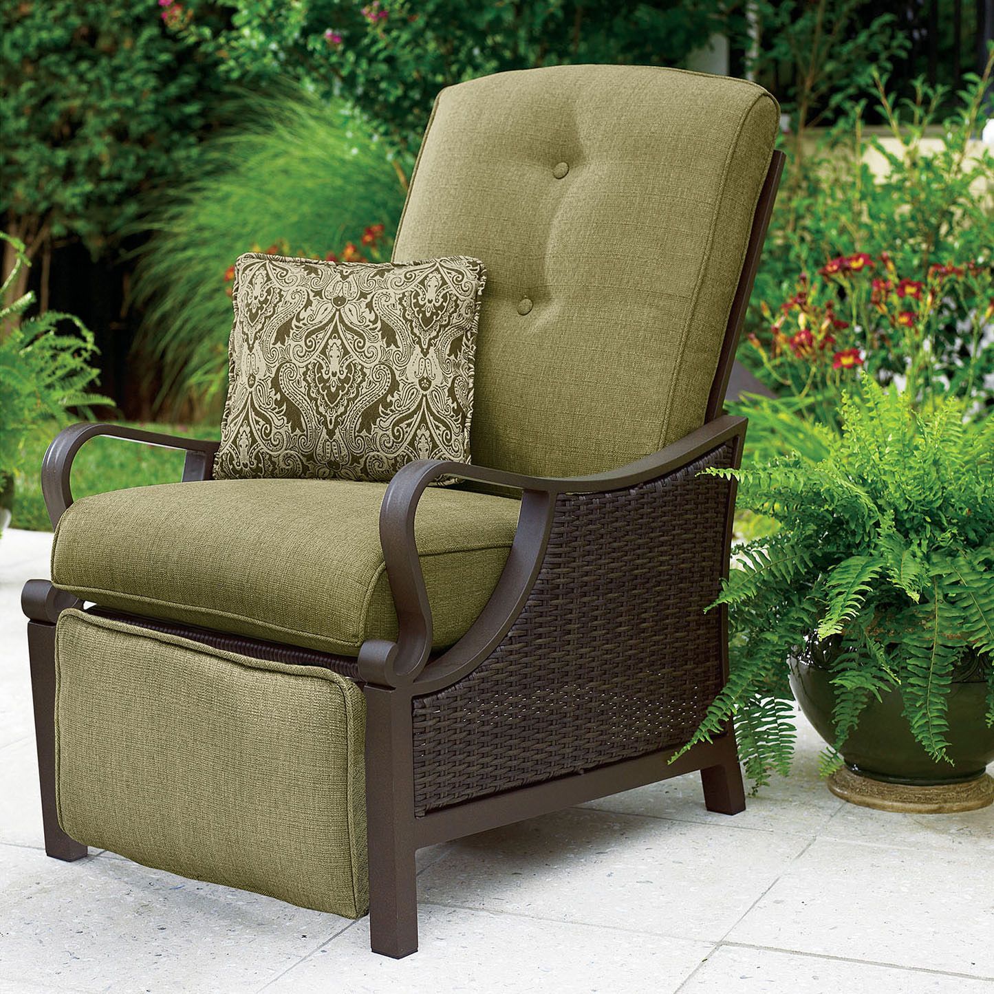 Hanover ventura discount outdoor patio recliner