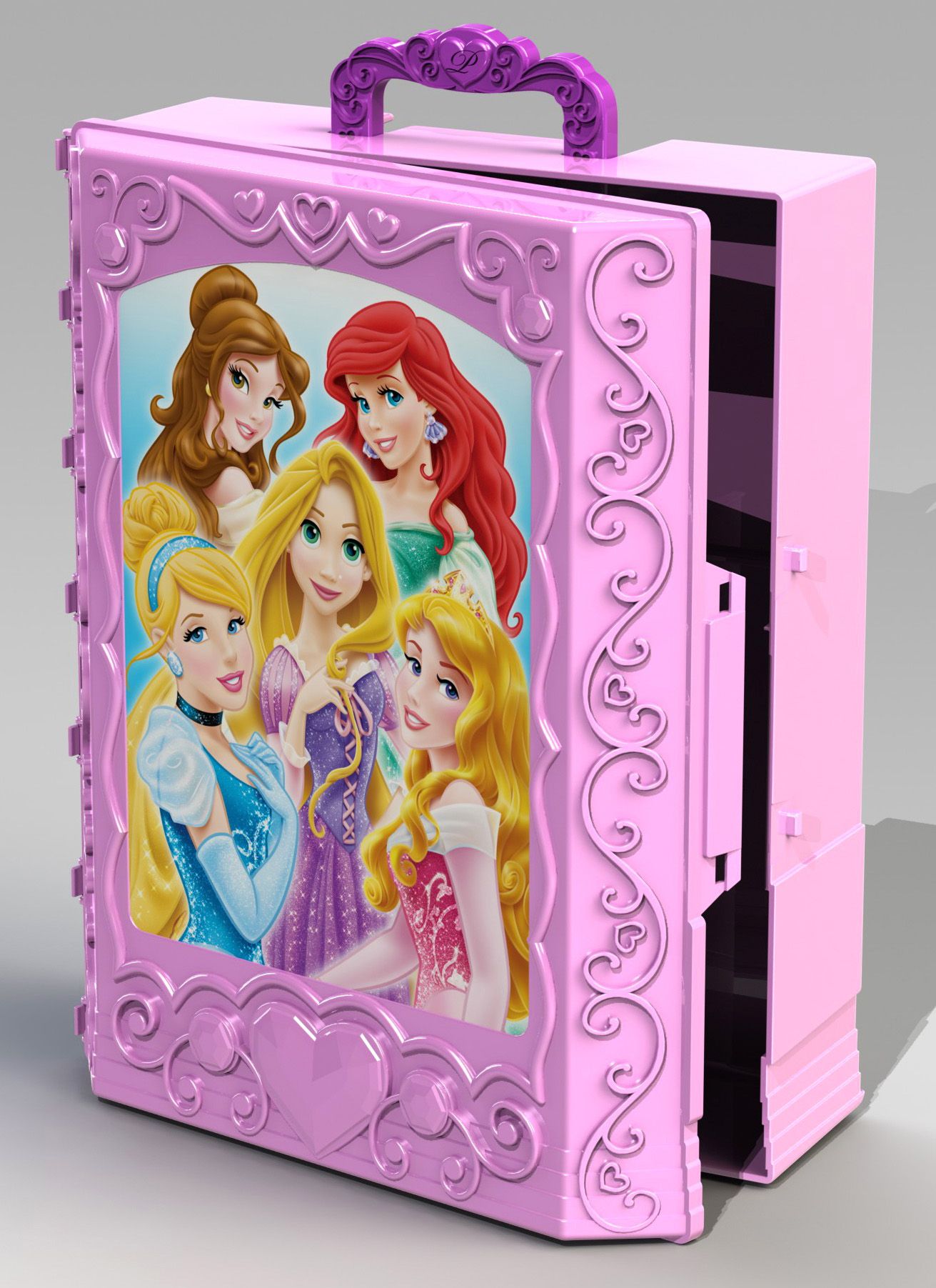 Disney princess doll cheap carrying case