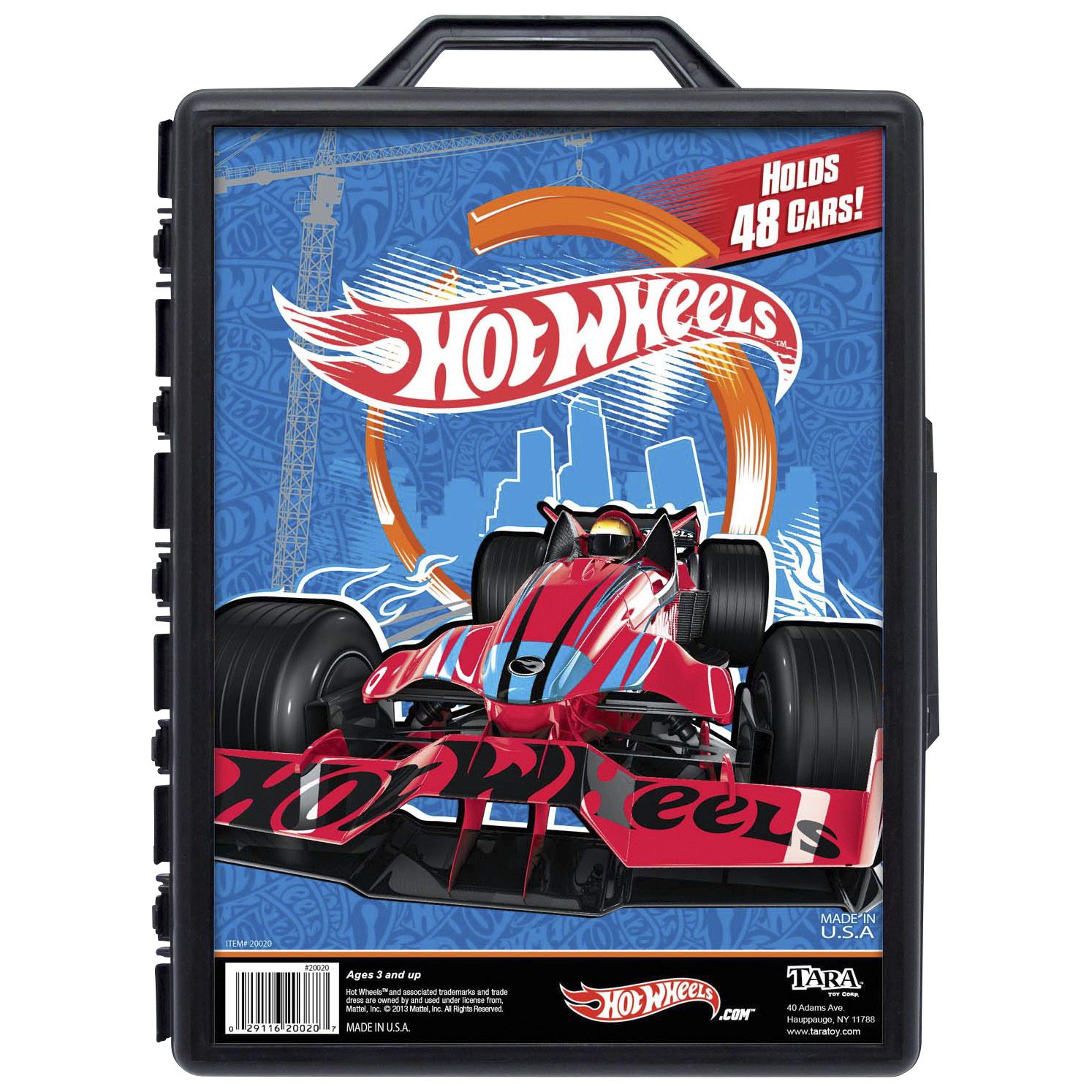 Hot Wheels 48 Car Carry Case