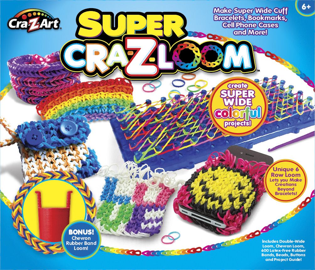 Cra-Z-Art Cra-Z-Loom Ultimate Tub Fulla Bands 8000pcs191854 - GettyCrafts