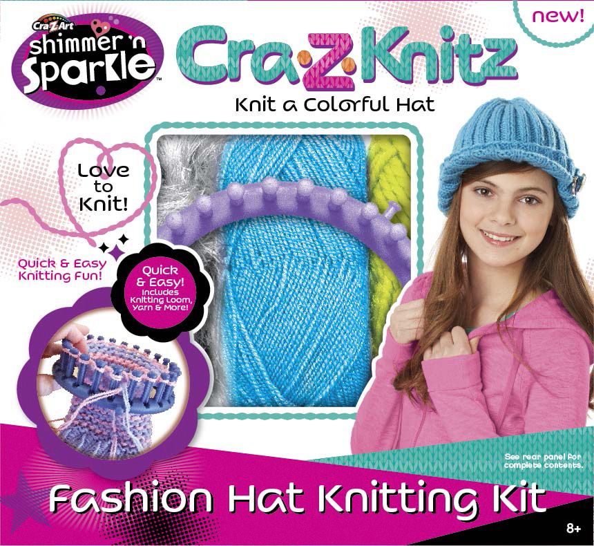 Cra-Z-Art CRA-z-Knitz Hat Kit
