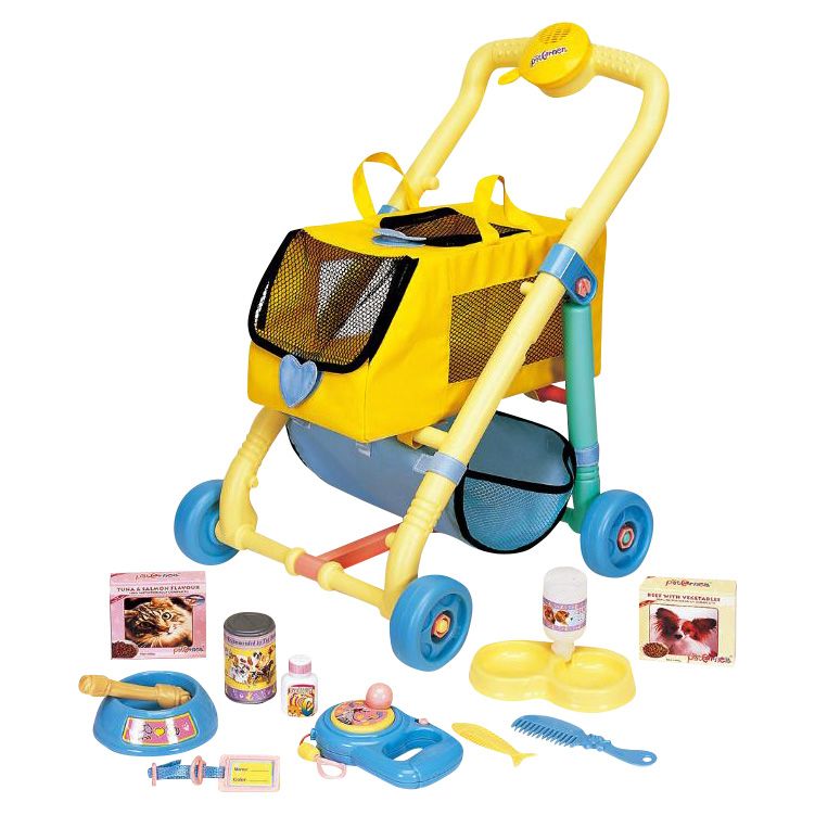 2 in 1 Pet Stroller Playset