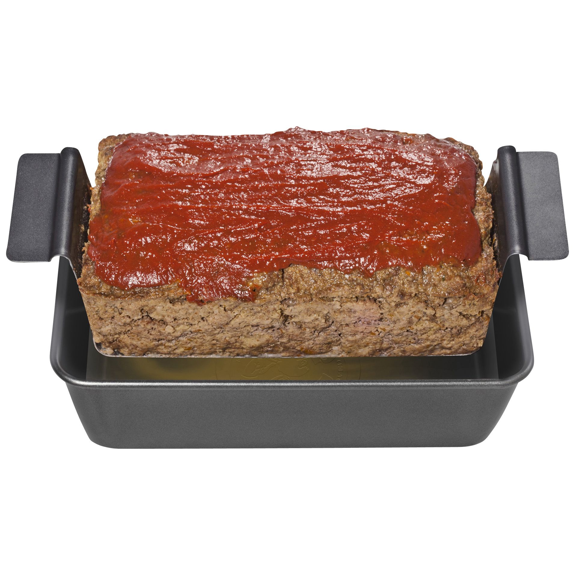 Meatloaf pan with drain tray