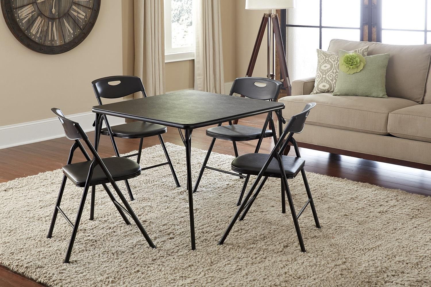 COSCO 5 Pc. Folding Table and Chair Set