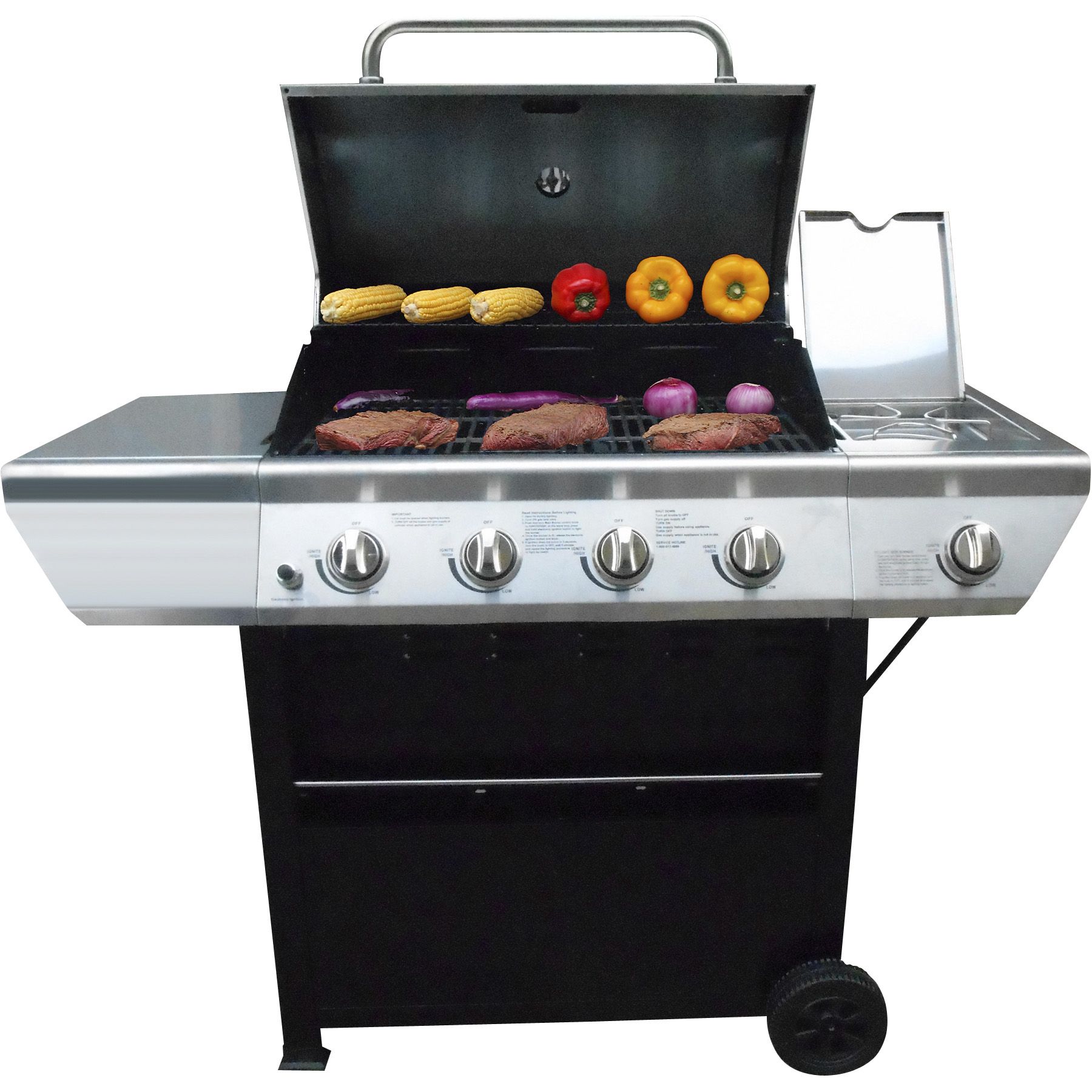 Grill master 4 clearance burner