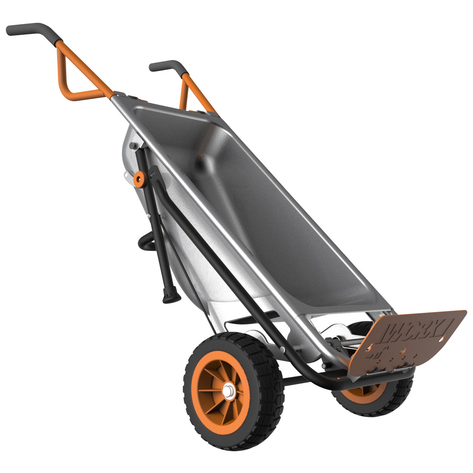 Fingerhut WORX Aerocart 8 in 1 Convertible Wheelbarrow Yard