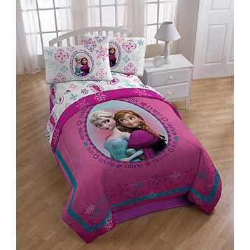Disney Frozen Comforter Twin, Frozen Bedding Set Twin Size
