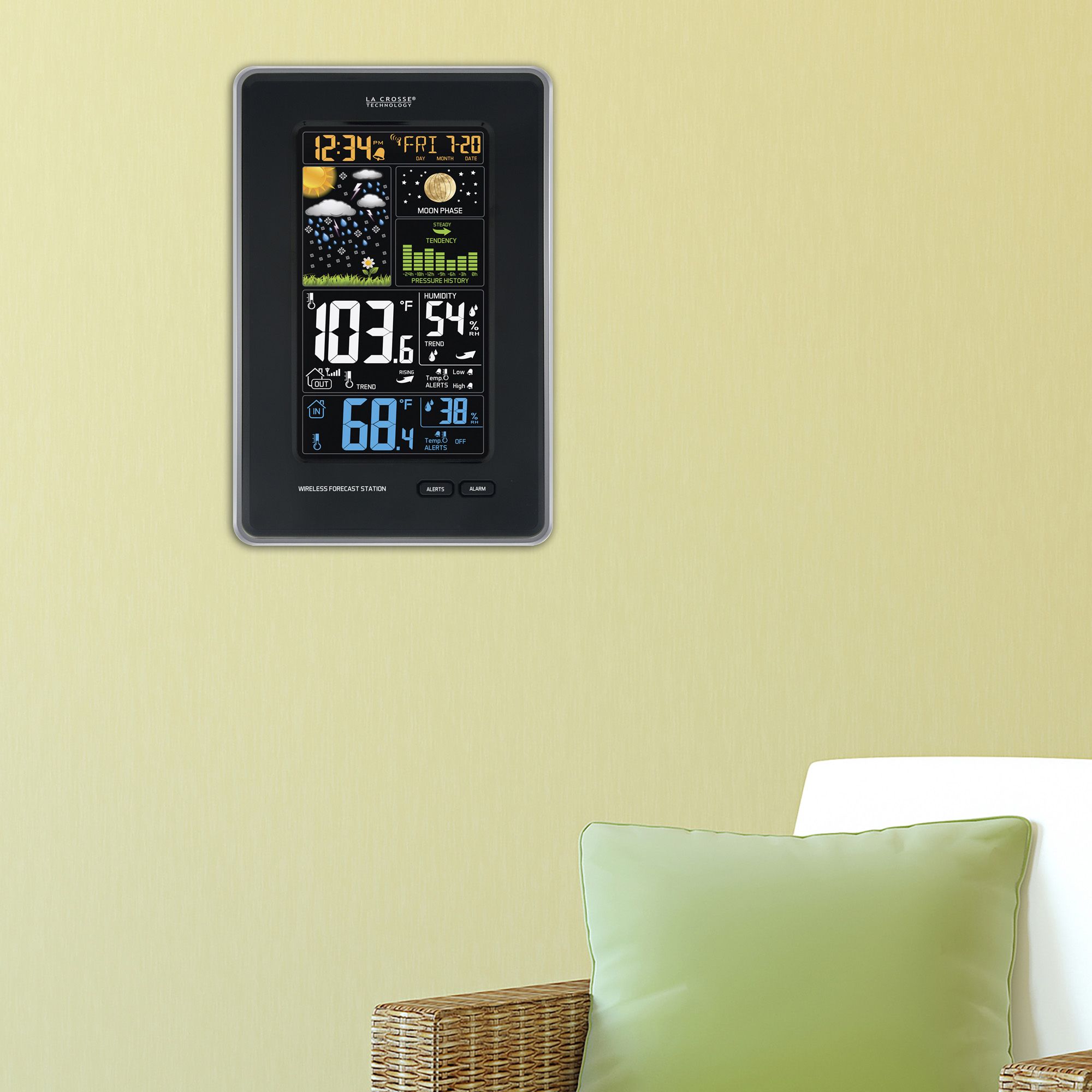 La Crosse Technology Wireless Color Weather Station with Bonus Display