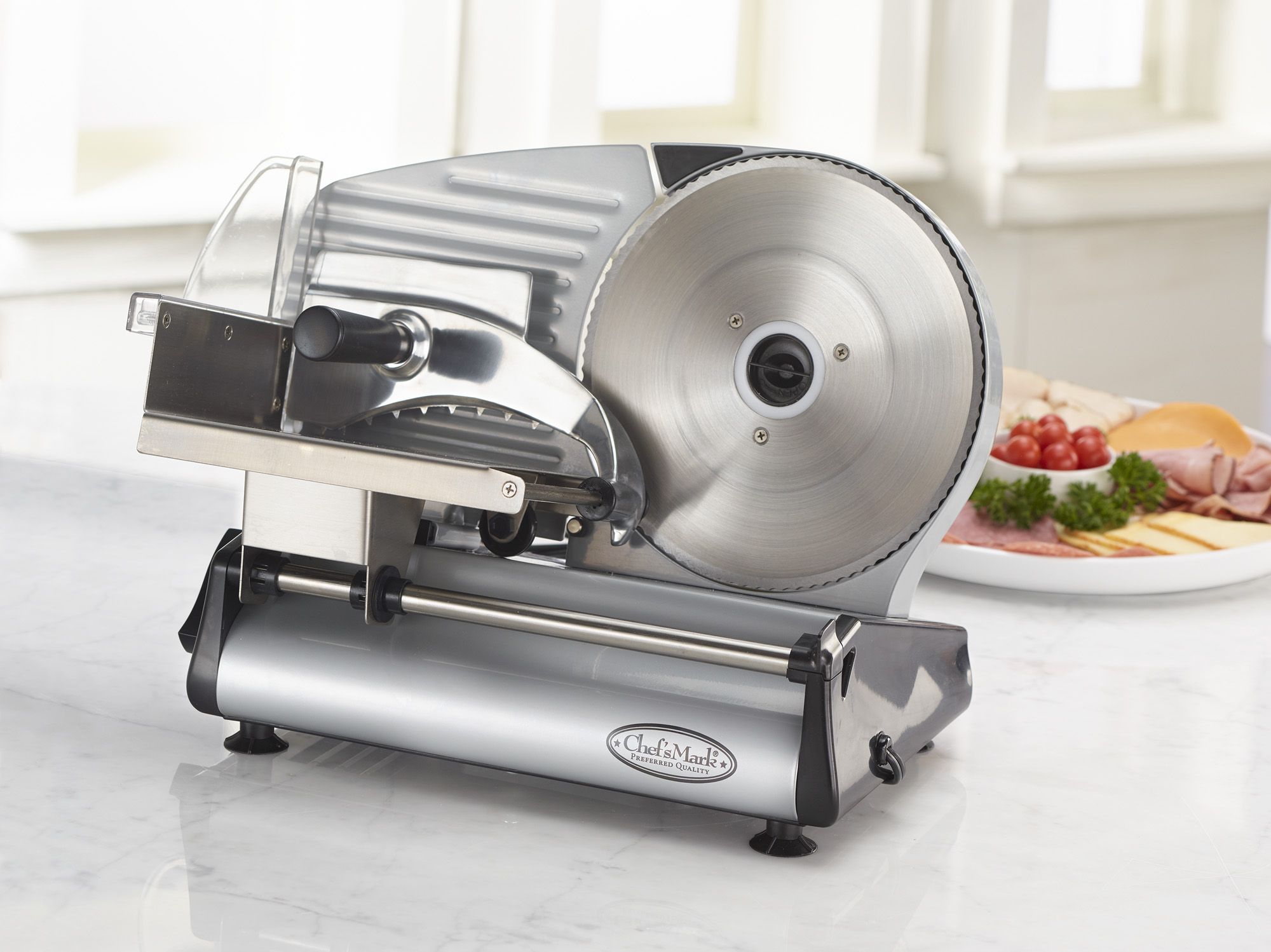 Fingerhut - Waring Pro Heavy-Duty Food Slicer