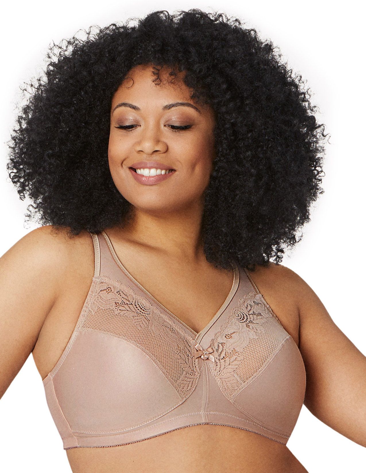 BIG SIZE Bra For Women's Comfort Shaping Full Coverage Unlined