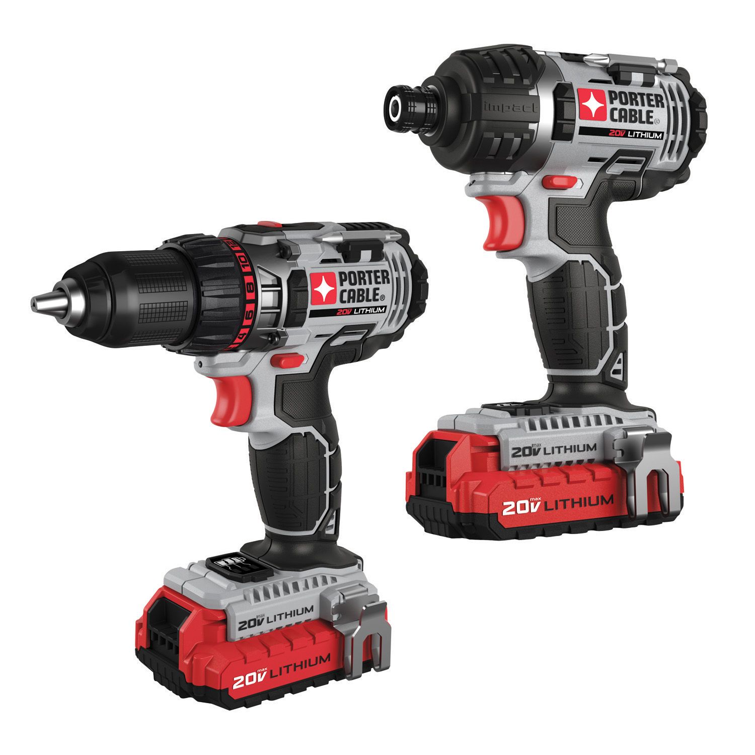 Cordless Drill Driver, 20V Max Cordless Drill Combo Kit, 1/4 Hex Impact  Drill, 0-2900