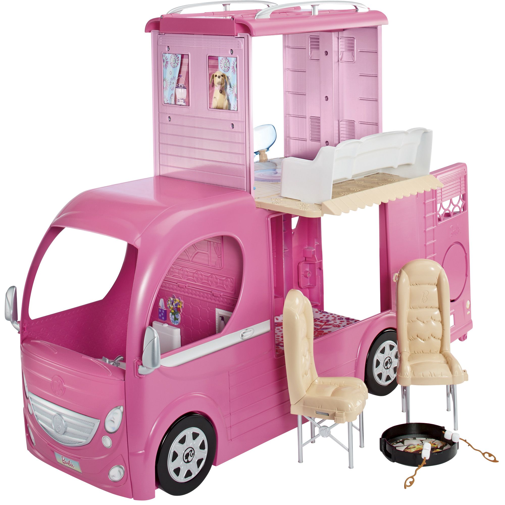 Машина для кукол купить. Фургон для путешествий Барби cjt42. Фургон Mattel Barbie для путешествий Barbie Pop-up Camp cjt42. Фургон автодом Барби cjt42. Кемпер фургон для Барби.