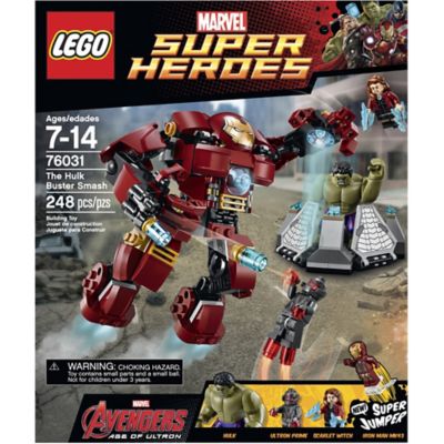 the hulk buster lego