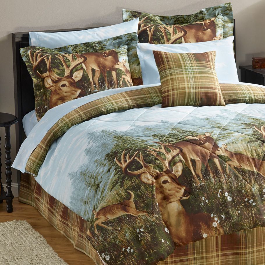 Fingerhut Deer Creek 8 Pc Bed Set Queen