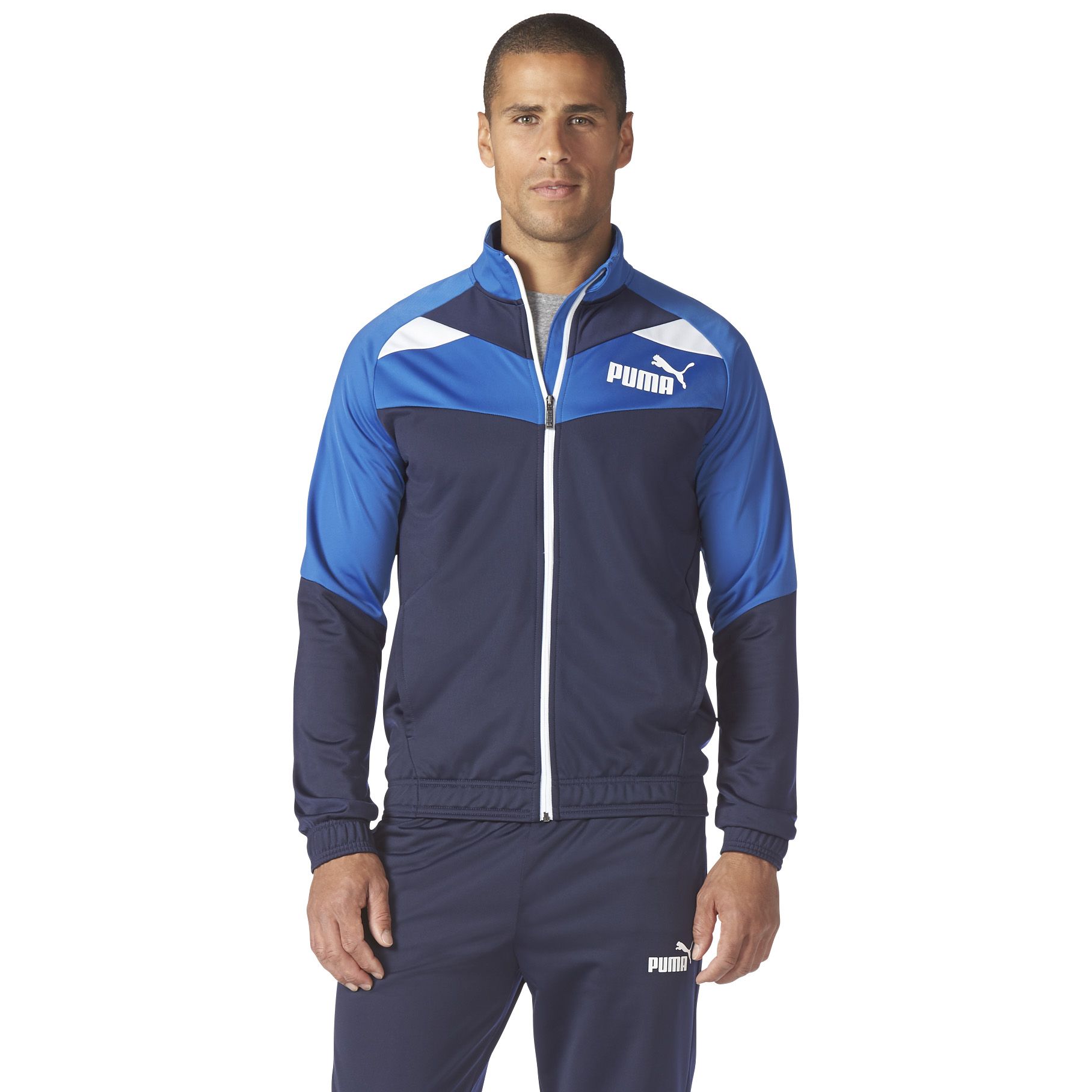 Puma men's full 2024 zip tricot jacket