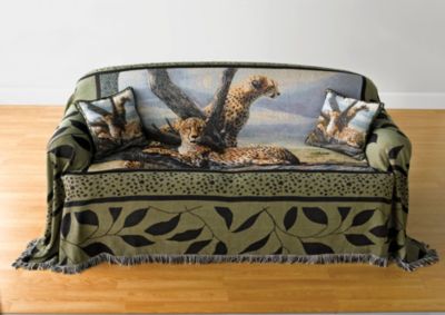 CHEETAH CHAIR LOVESEAT Daybed Futon FURNITURE COVER New  