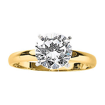 Details about   2.83 TCW Cubic Zirconia 10k Yellow Gold Engagement Ring 