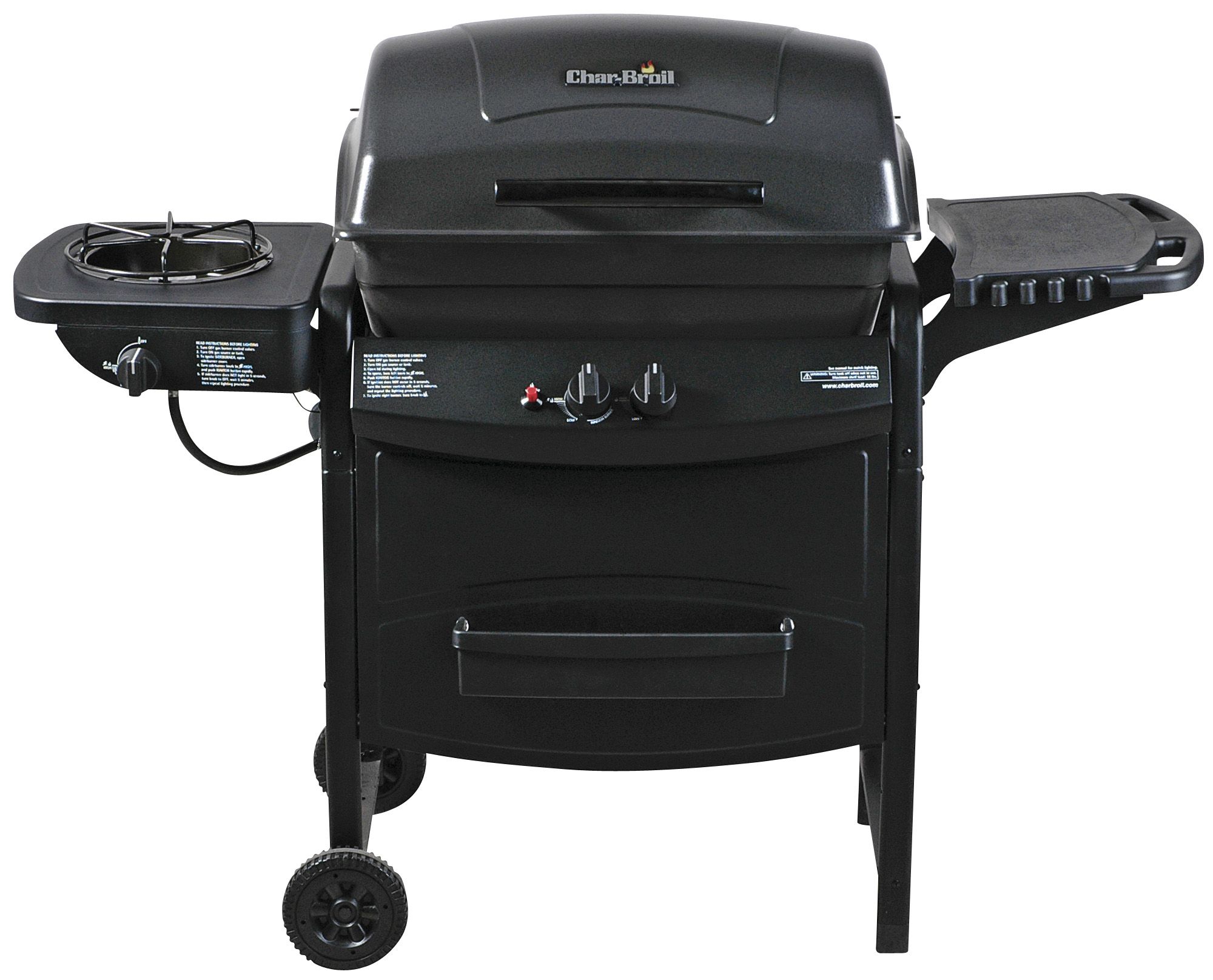 Fingerhut Char Broil 2 Burner with Sideburner Gas Grill