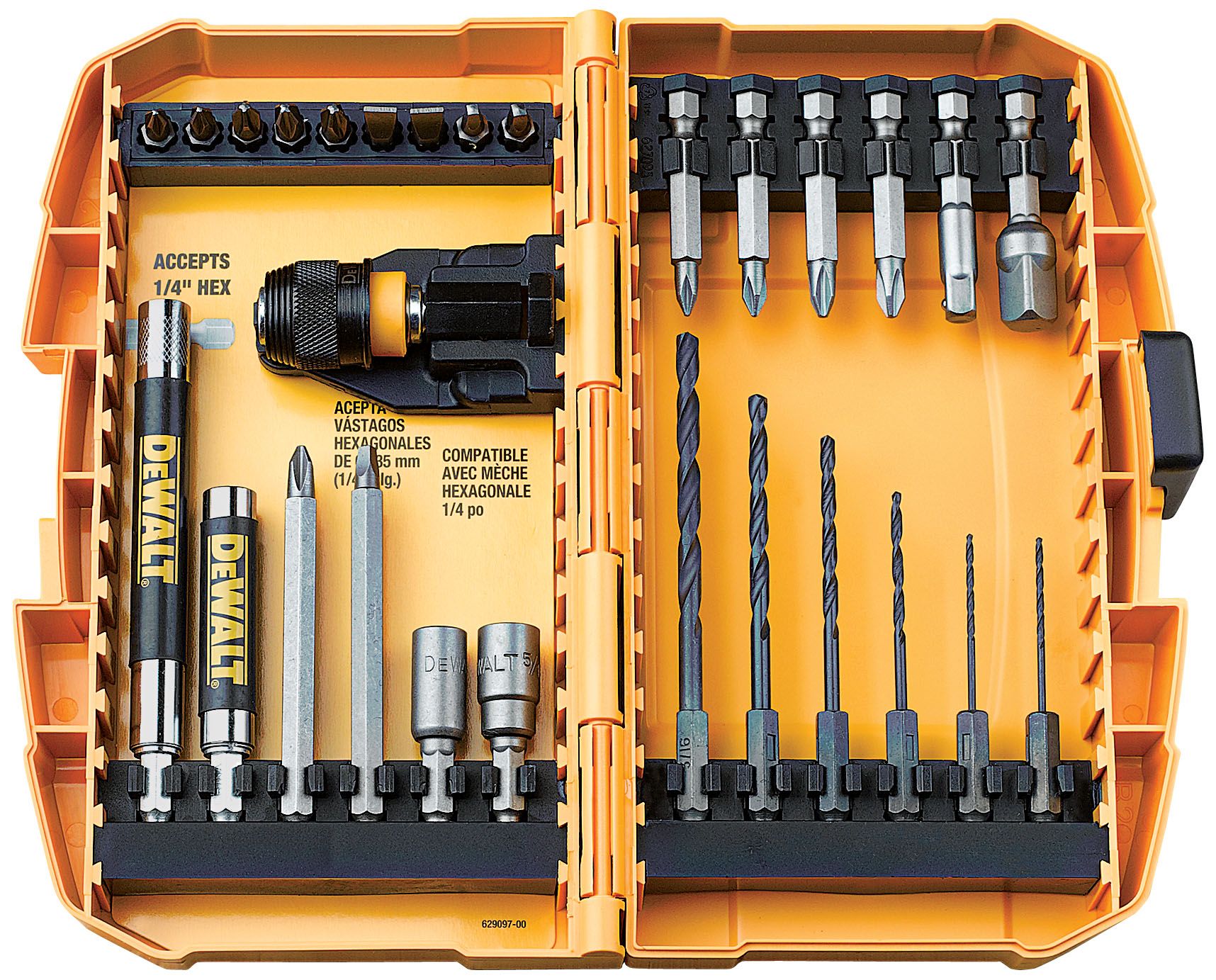 Fingerhut DeWalt 28 Pc. Rapid Load Drill Bit Set