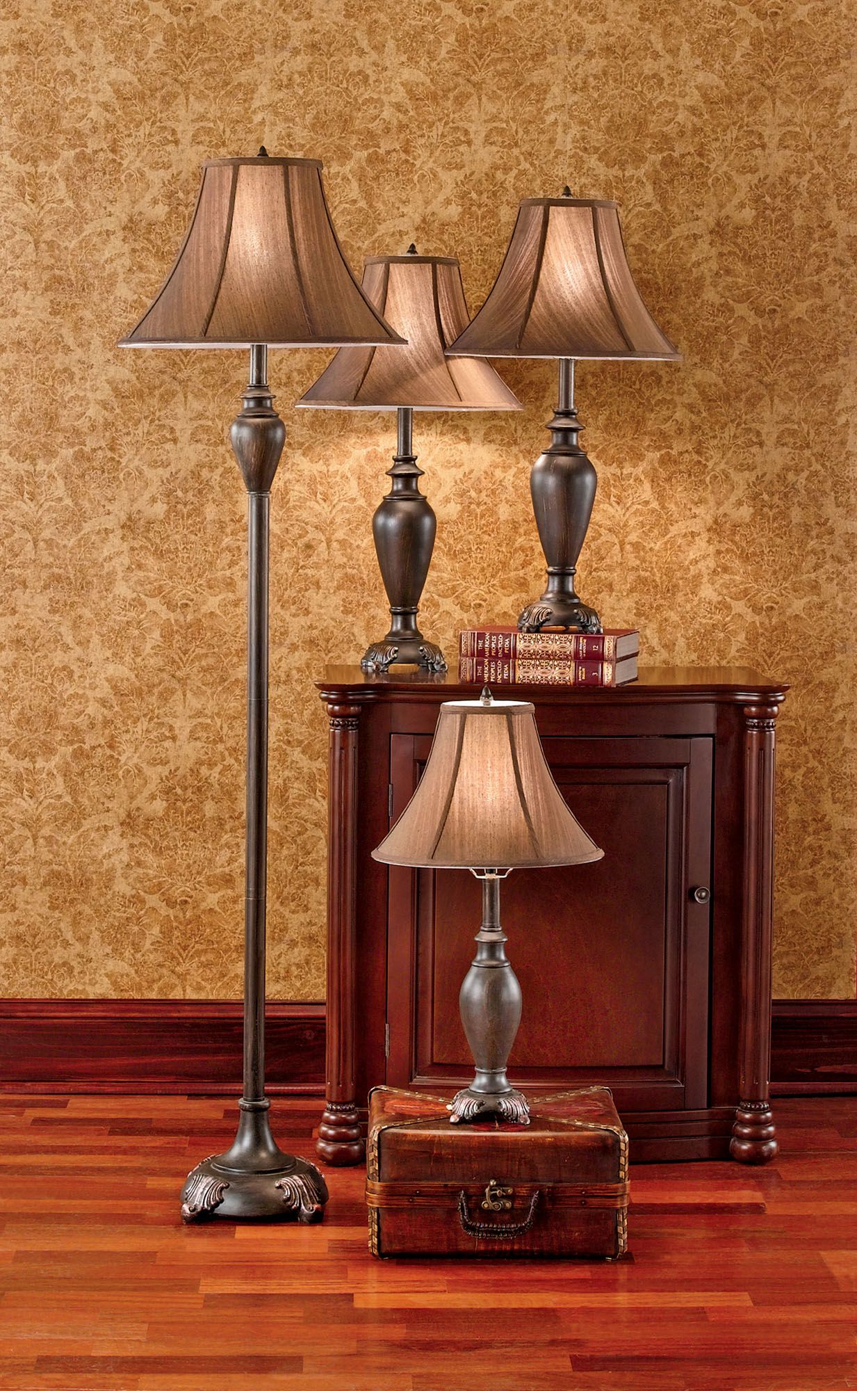 4 pc deals lamp set