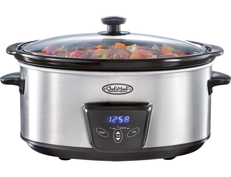 Fingerhut - Crock-Pot 6-Qt. Single-Handled Slow Cooker