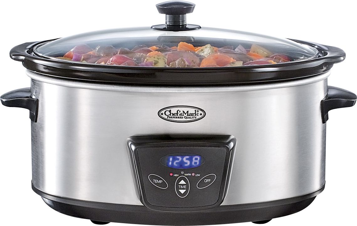 Chefmate 1.5 Quart Slow Cooker Crock Pot Crockpot NEW - general