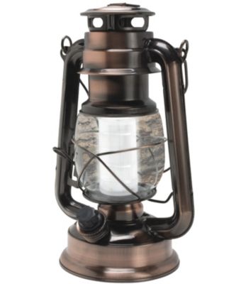 Vintage LED Metal Hurricane Lantern