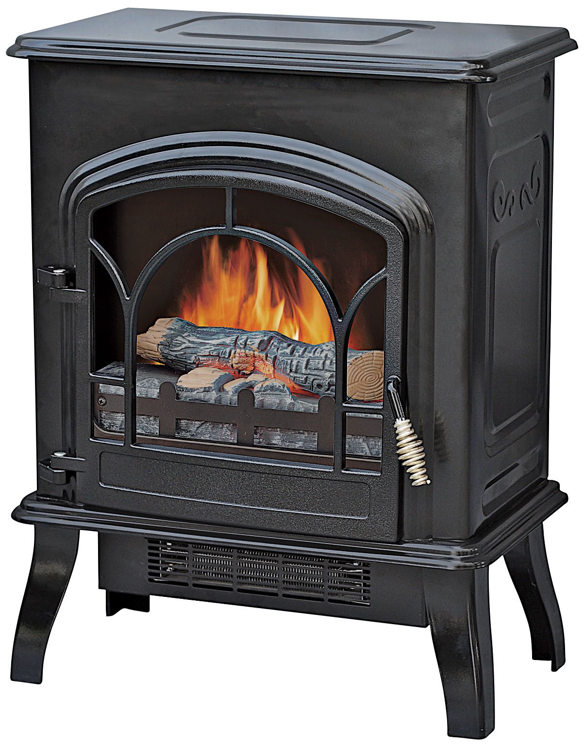 Fingerhut - Freestanding Compact Electric Fireplace Heater
