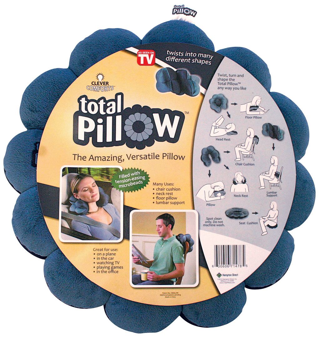 Total pillow as shop seen on tv