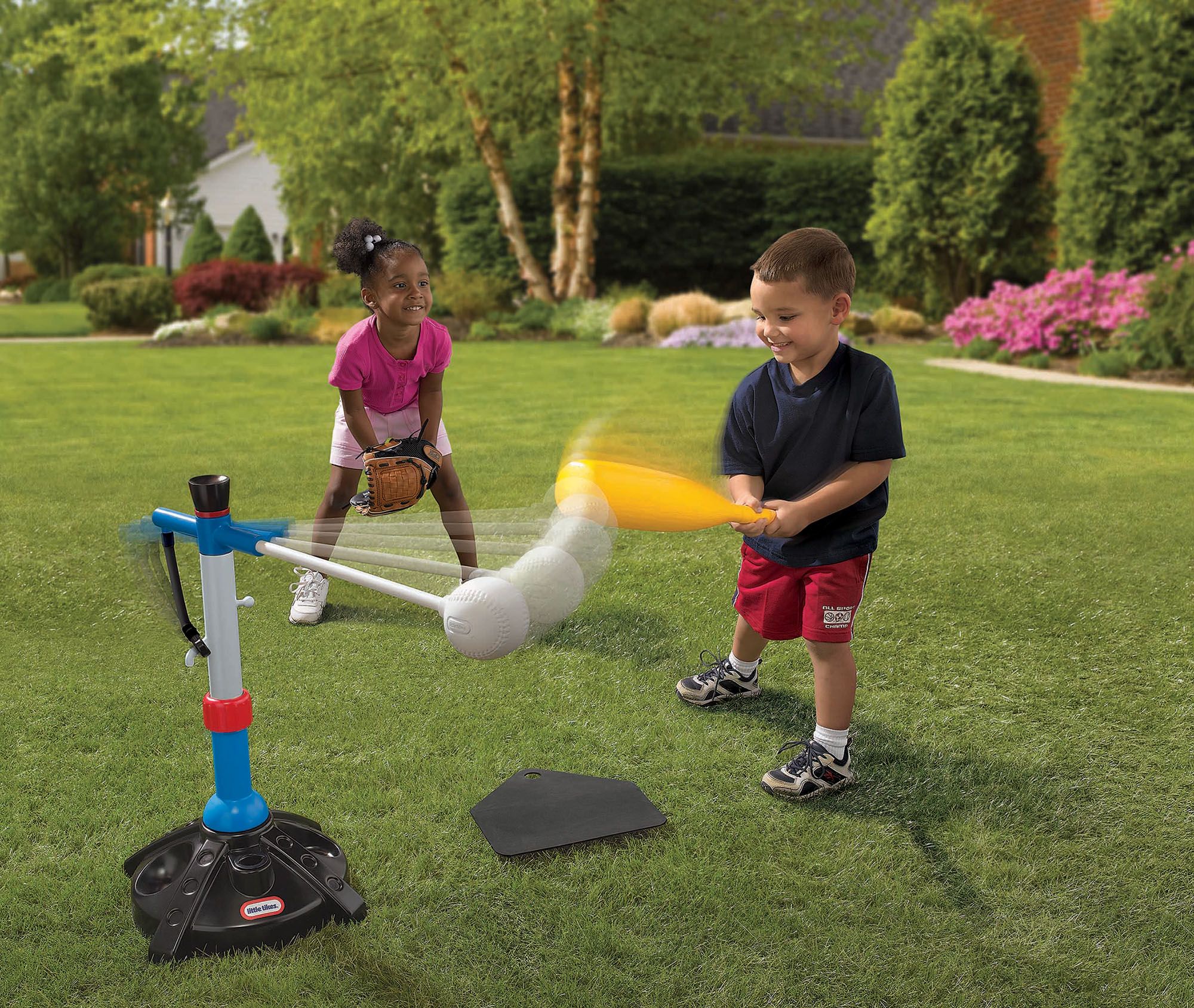 Little tikes auto store pitch batting trainer