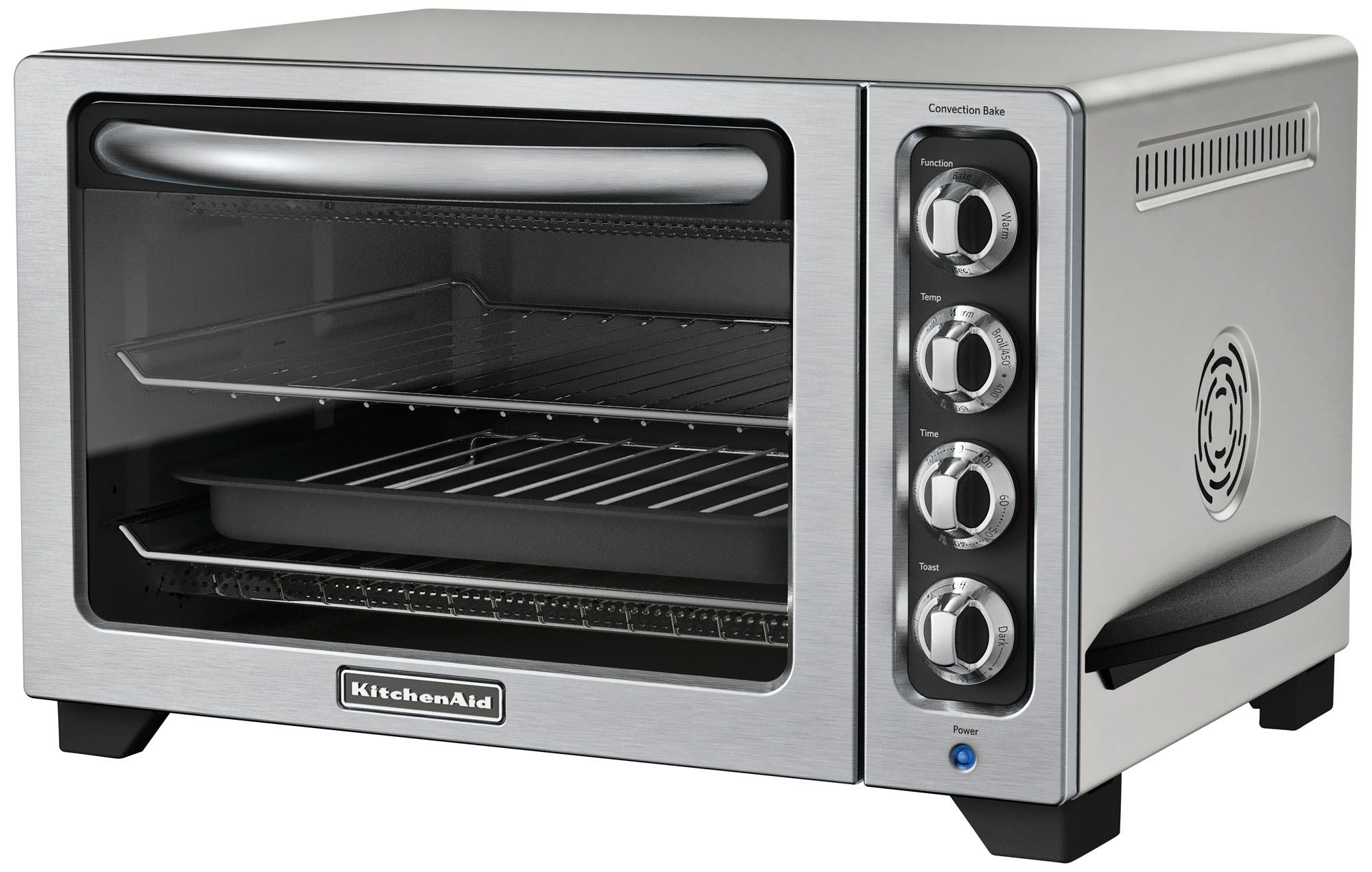 Fingerhut - KitchenAid 8 Slice 12 Convection Toaster Oven